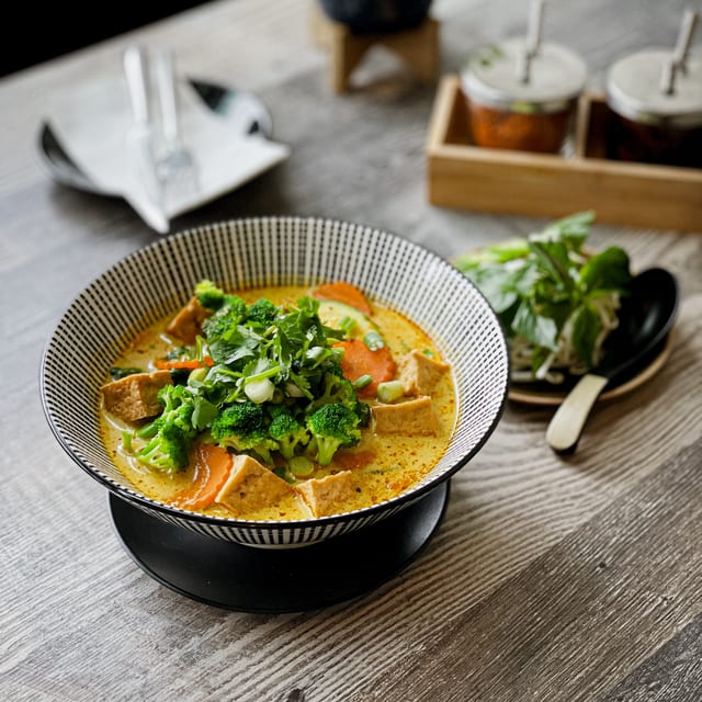 Vietnamese Curry Noodle Soup.