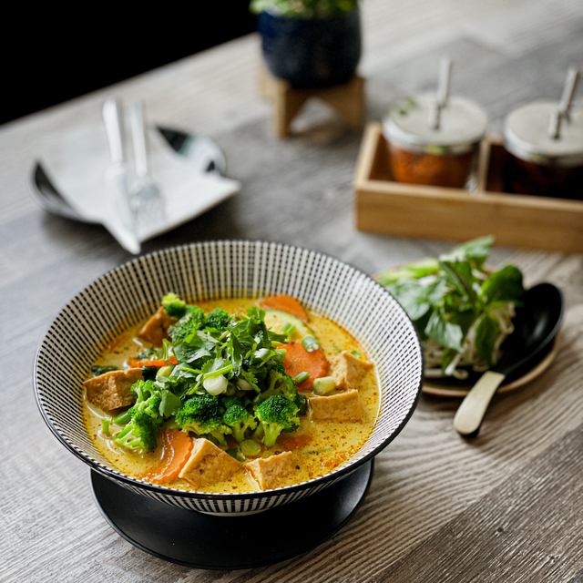 Vietnamese Curry Noodle Soup.