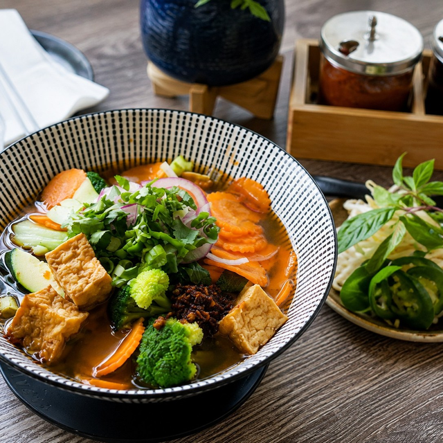 Vegetarian Phở.