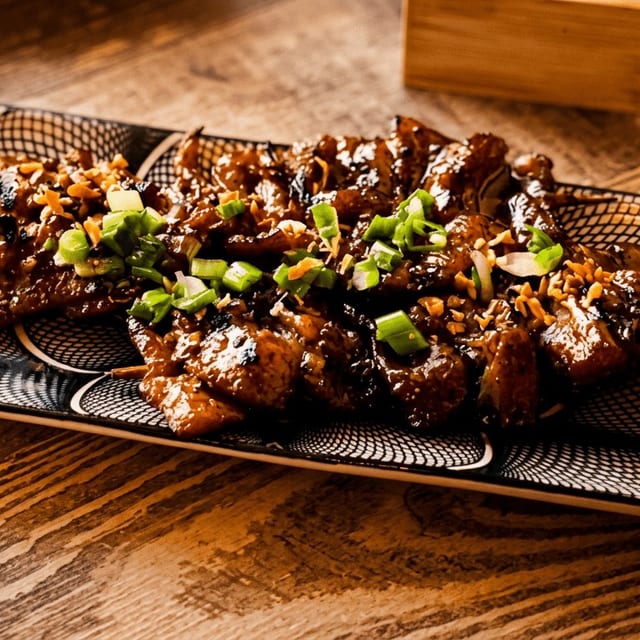 Lemongrass Pork Skewers.