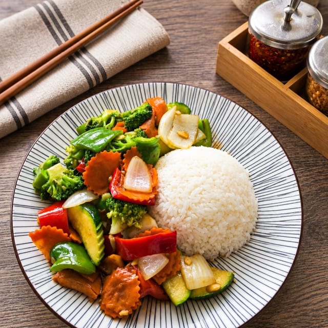 Sautéed Mixed Vegetables.