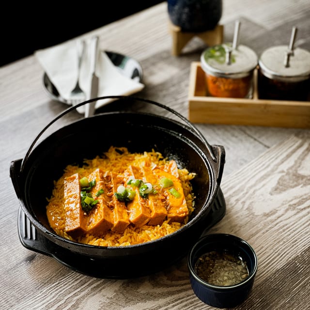 Braised Coconut Tofu.