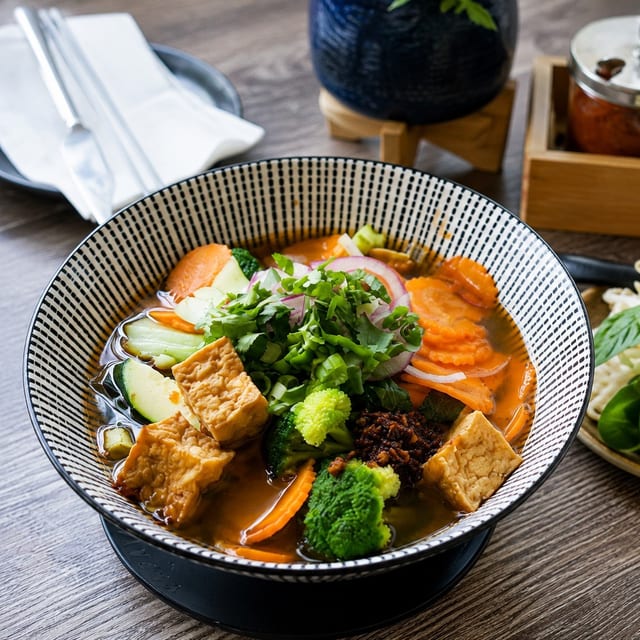 Vegetarian Phở.