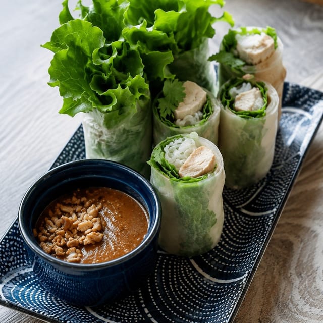 Tofu Avocado Rolls.