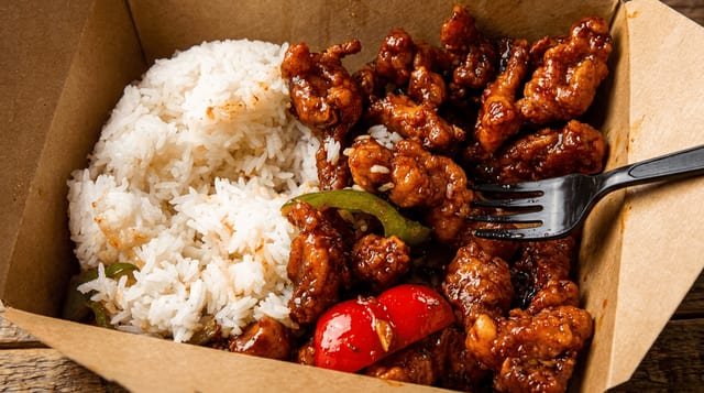 Crispy Honey Chicken.