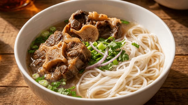 Short Ribs Phở.