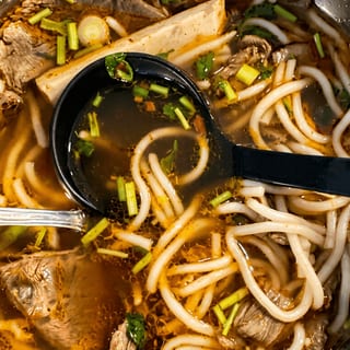 Spicy Beef Noodle Soup (Bún Bò Huế)