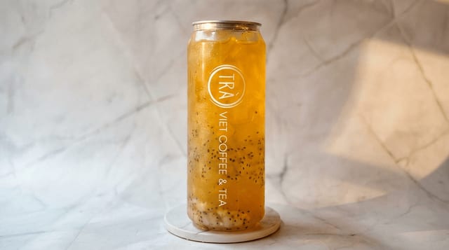 Lychee & Chia Iced Tea.